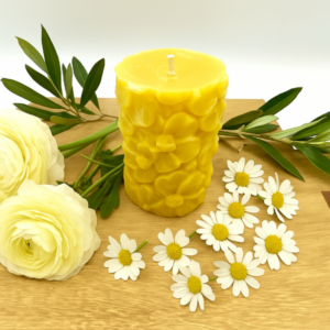 Siliconen Mal – Rond met anemonen