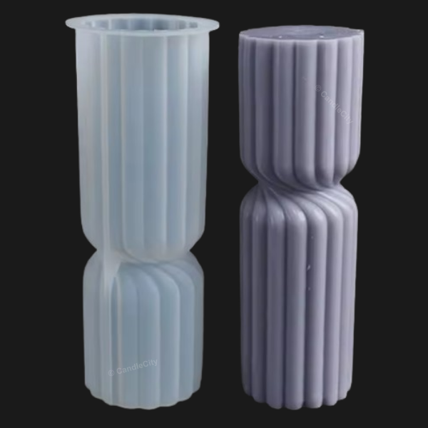 Siliconen Mal - Verticale Strepen - XL