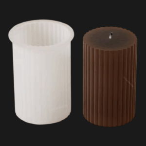 Siliconen Mal - Rond met lijnen