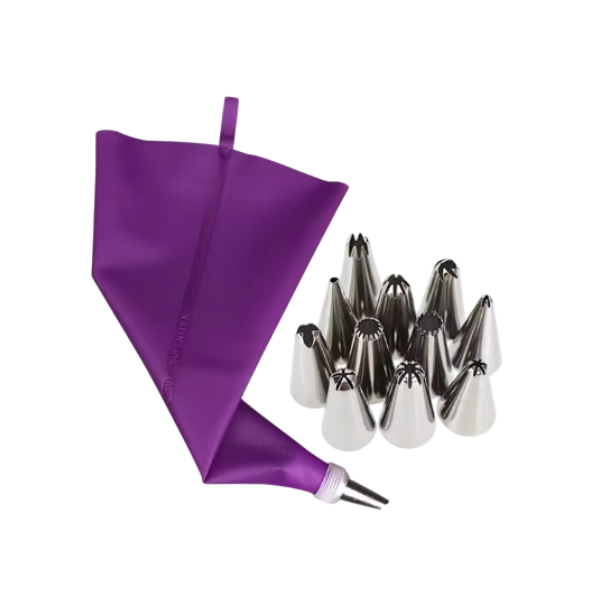 Spuitzak + 12 mondjes