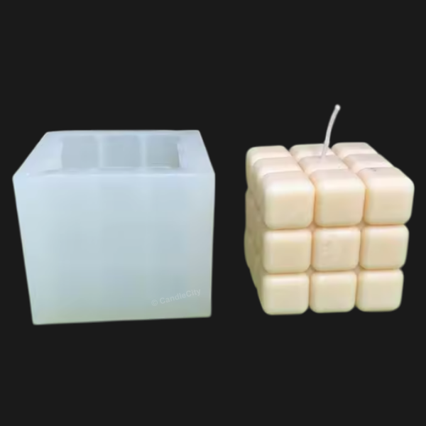 Siliconen Mal - Rubiks Kubus