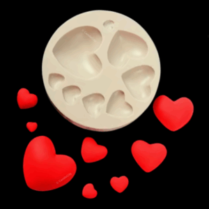 Siliconen Mal - Multivorm Harten