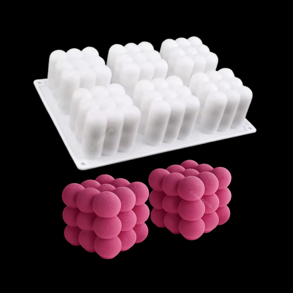 Siliconen Mal - Multivorm Kubus