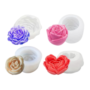 Siliconen Mallen set (4 stuks) – Zelf kaarsen maken