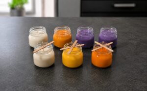 Zelf geurkaarsen maken in glas: handleiding