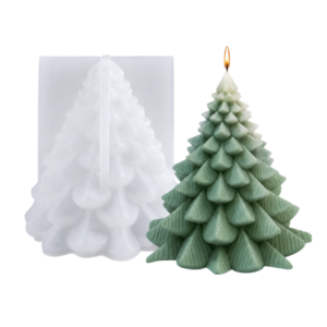 Siliconen kaarsmal - Kerstboom